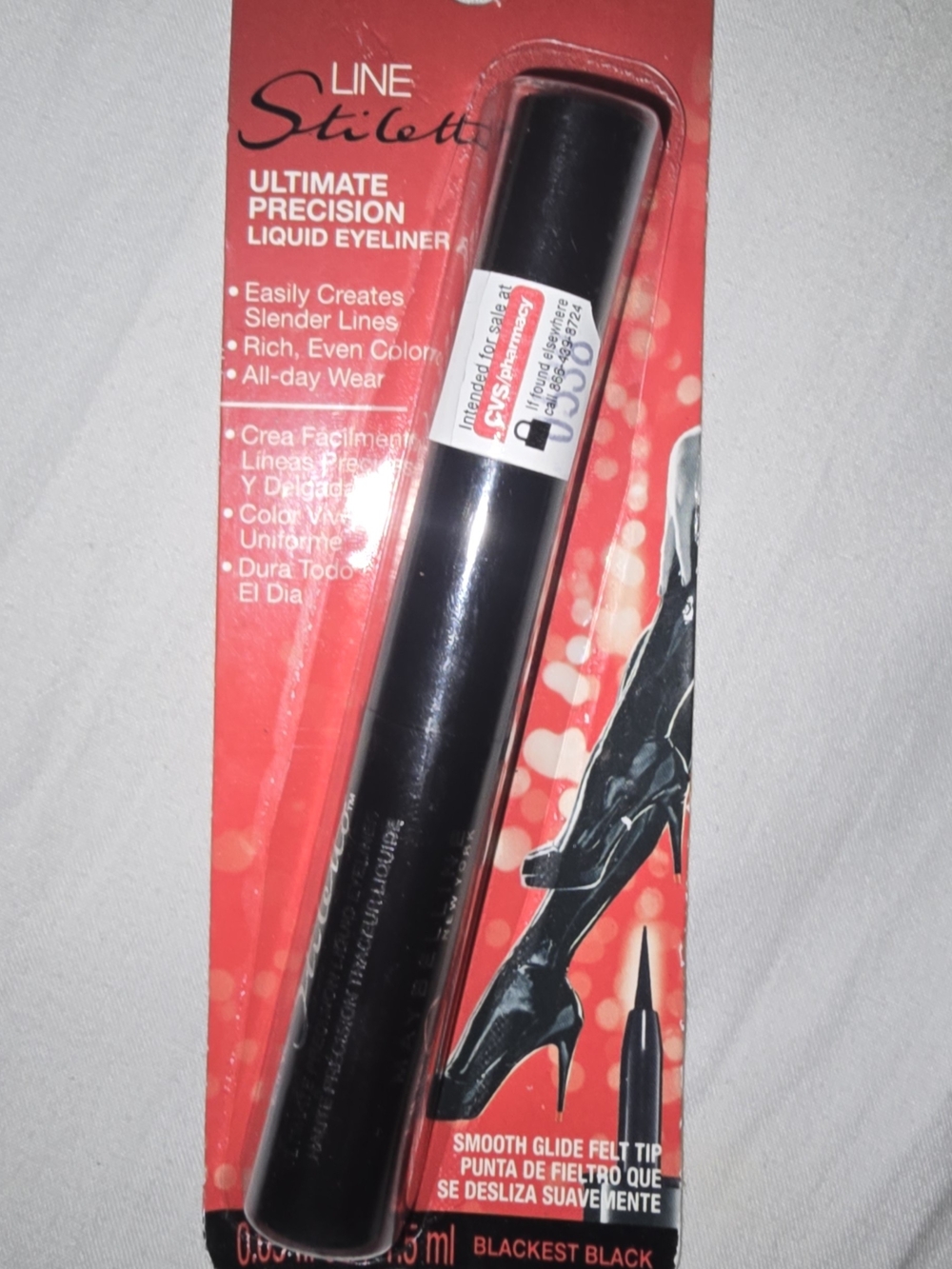 Maybelline Stiletto Ultimate Precision Liquid Eyeliner - Black